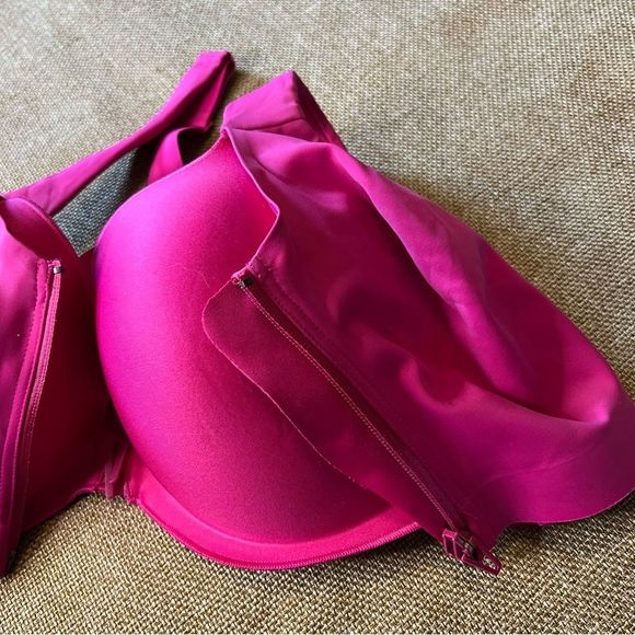 NWT 38DDD Victoria’s Secret Sport Hot Pink Knockout Strappy Back Sports Bra (38F - Picture 7 of 13
